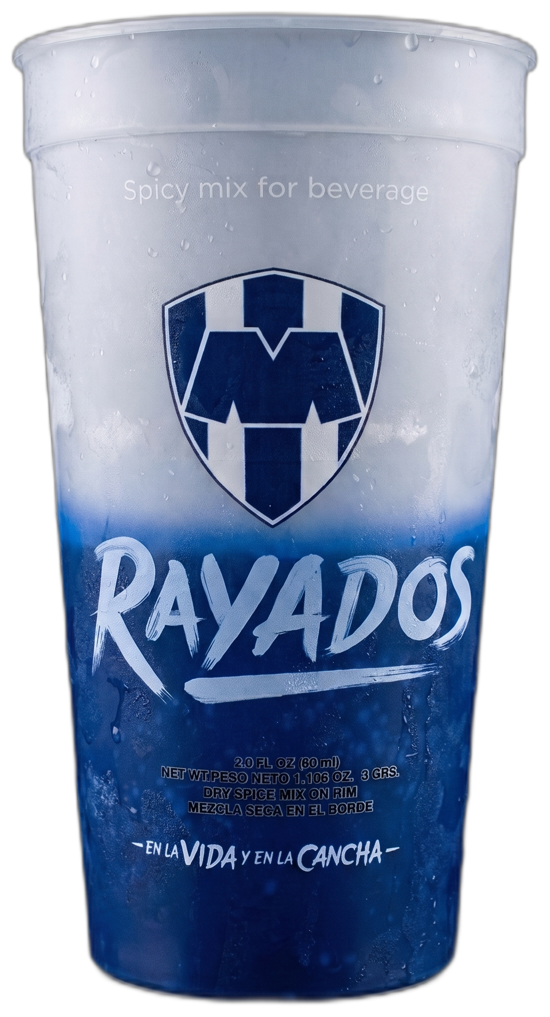 Vaso Stadium Termocromático Rayados