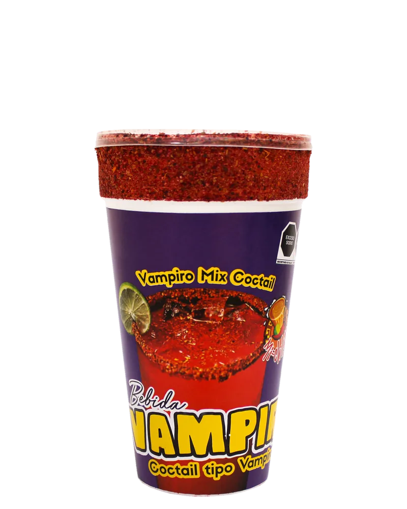 Vaso Vampiro Escarchado 20 oz