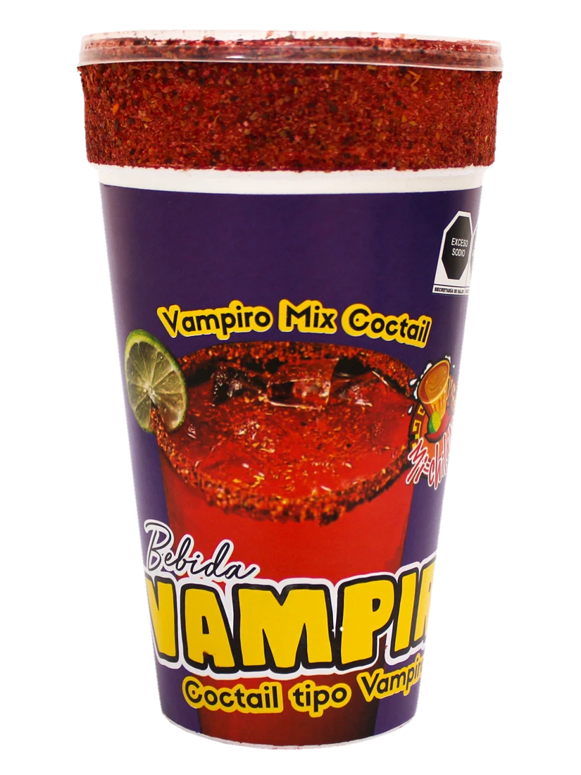 Vaso de Vampiro Michilada